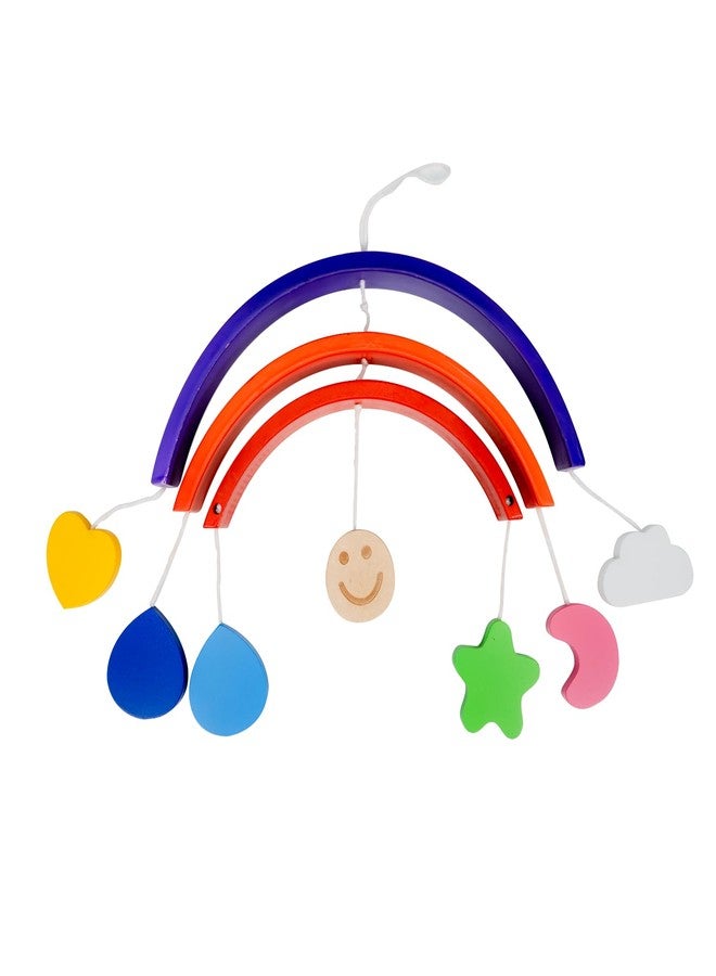 Tinker Box TinkerBox Mobile Hanging | 0+ Months | Montessori Wooden Crib Toy for Newborns & Babies | Early Visual Stimulation & Sensory Development | Safe & Durable Hanging Room Decoration Toy - Image 2